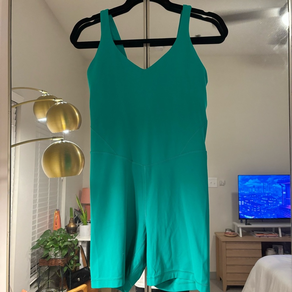 Lululemon Align Bodysuit 6 - Kelly Green
